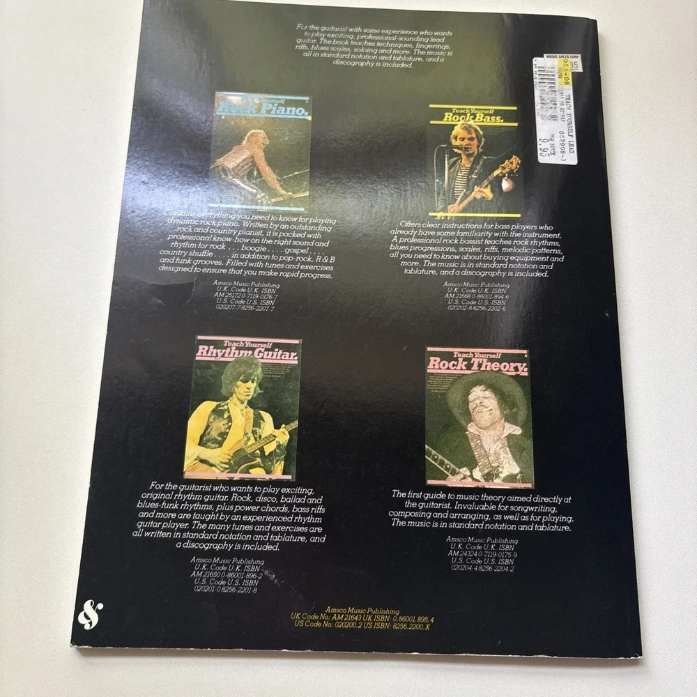 Teach Yourself Lead Guitar Paperback
